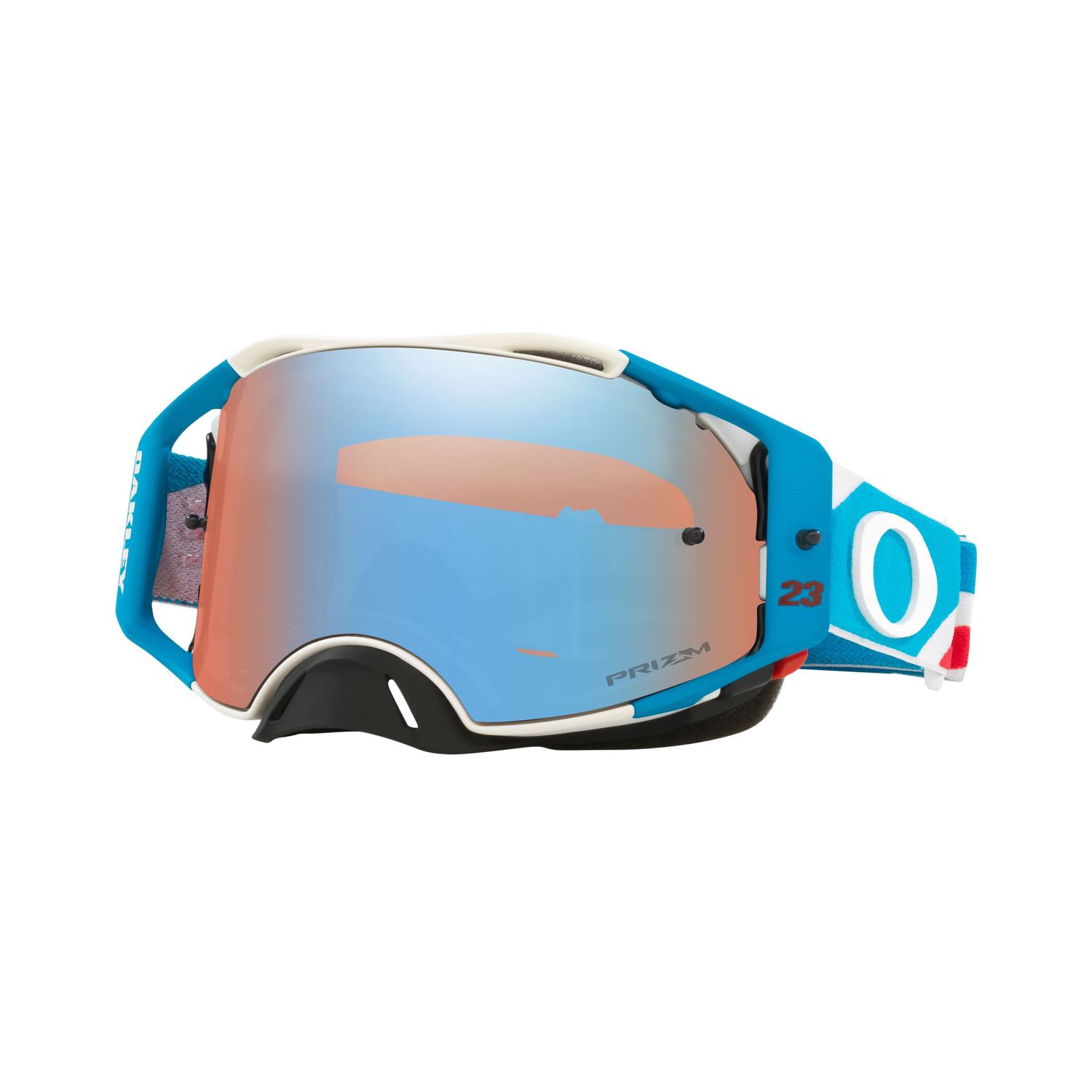 Mascherina CROSS OAKLEY AIRBRAKE CHASE SEXTON SIGNATURE PRIZM LENS SAPPHIRE 7046-C6