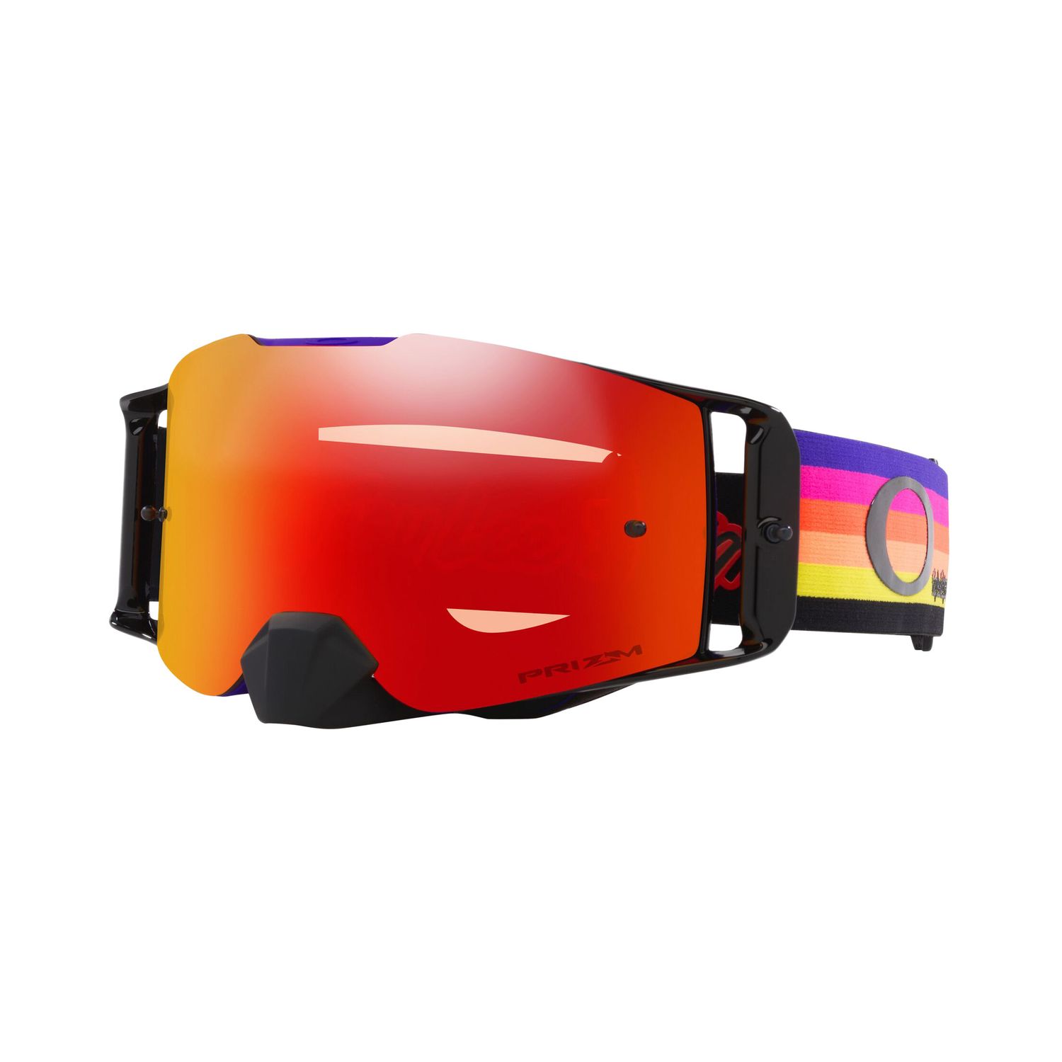 Mascherina CROSS OAKLEY FRONT LINE TLD NEON PRIZM LENS TORCH IRIDIUM 7087-82