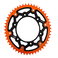 CORONA CHIARAVALLI &quot;X-RACE&quot; RACING per KOVE 450 RALLY / RALLY PRO ARANCIO