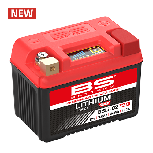 BATTERIA AL LITIO BS BATTERY  MAX per YAMAHA TENERE&#39; 700 2025