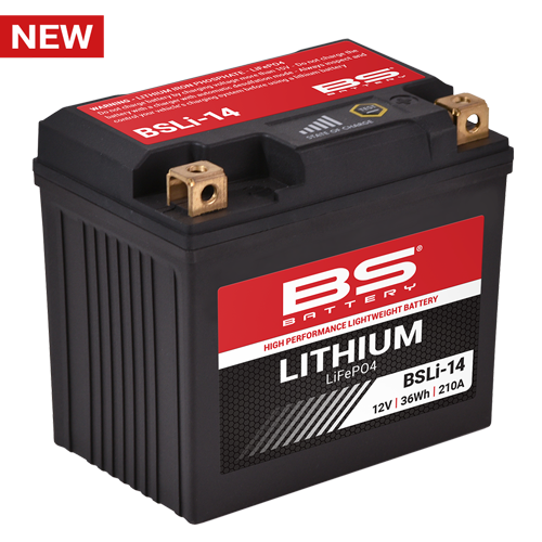 BATTERIA AL LITIO BS BATTERY BSLi-14 per HONDA CRF 1100 L ABS 2020-2024