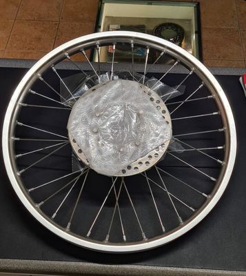 RUOTA ANTERIORE ORIGINALE HM MOTO per HONDA CR/CRF