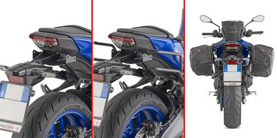 TR2169 - Telaietti specifici laterali Givi REMOVE-X per borse morbide per Yamaha MT-09 2024-2025