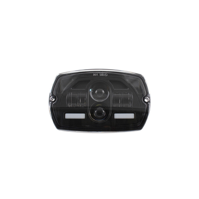 FANALE COMPLETO ANTERIORE EVOK IRON LED PER VESPA 50 SPECIAL CON CONVERTITORE DI TENSIONE