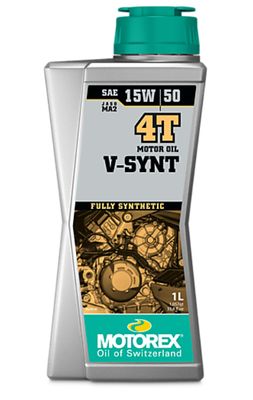 OLIO MOTOREX V-SYNT 4T 15W50