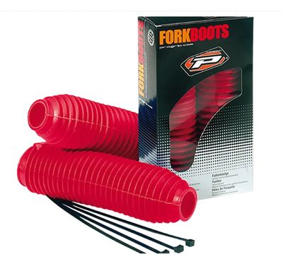 SOFFIETTI FORCELLA PROGRIP UNIVERSALI colore ROSSO