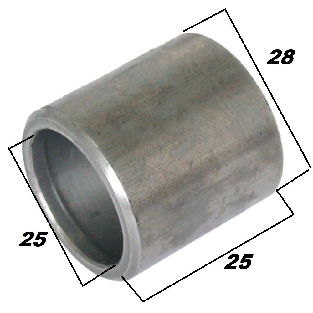 BOCCOLA RIDUZIONE MARMITTA - CILINDRO MINARELLI AM6 25x28x28