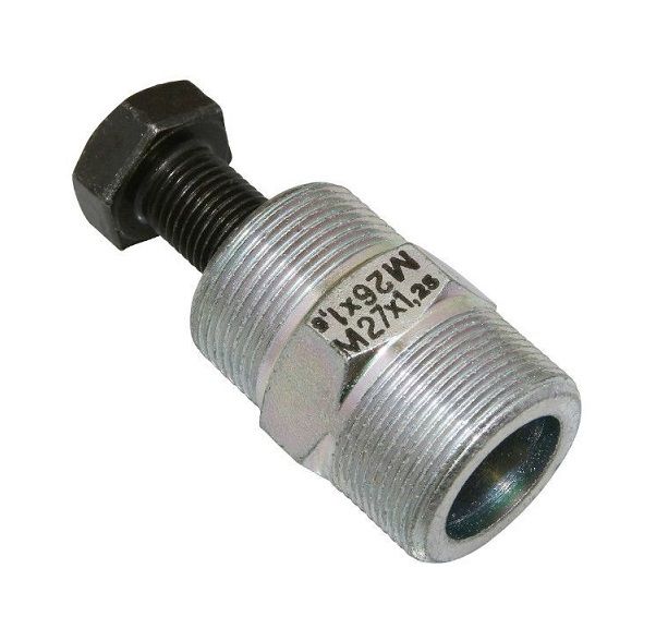 ESTRATTORE DOPPIO CON FILETTO ESTERNO DESTRO M26 p1,5 e M27 p1,25