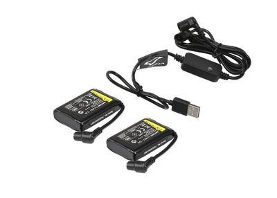 Kit batteria + Caricatore USB 7,4V 2,2A MACNA per Calze e Guanti Kit batteria + Caricatore USB 7,4V 2,2A MACNA per Calze e Guanti