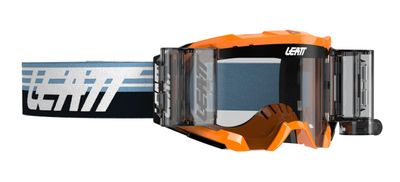 MASCHERINA LEATT VELOCITY 5.5 Roll-Off Orange CLEAR 83% MASCHERINA LEATT VELOCITY 5.5 Roll-Off Orange CLEAR 83%