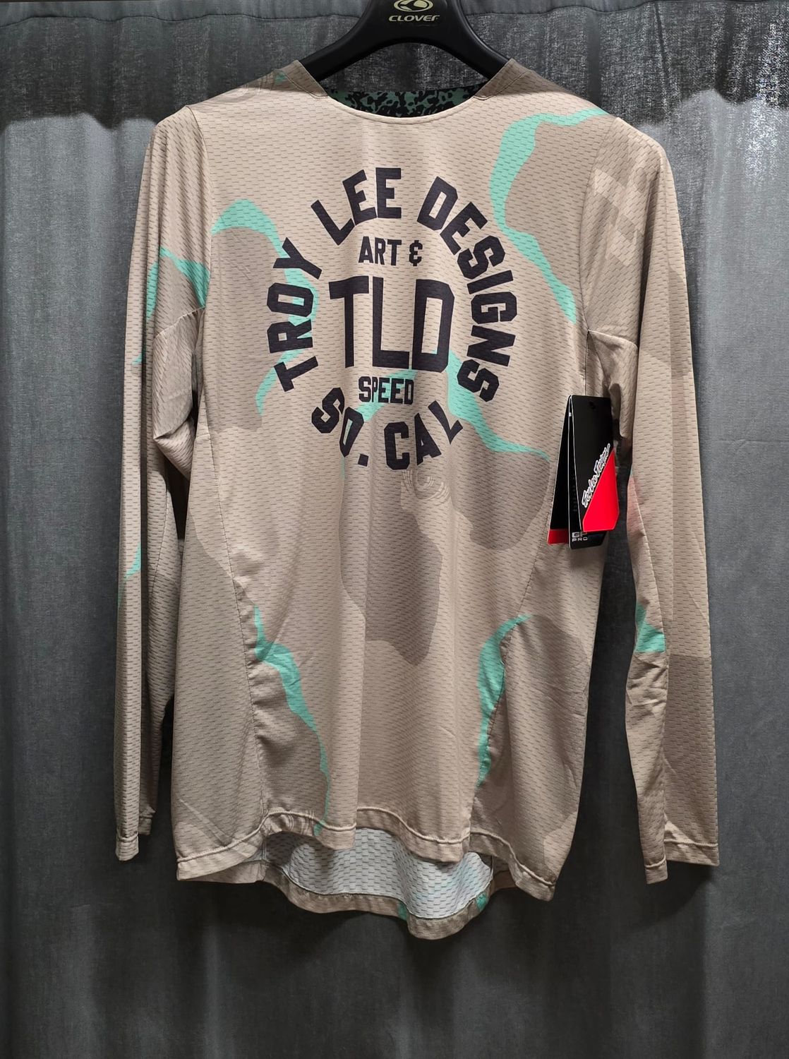 MAGLIA TROY LEE DESIGNS GP PRO AIR CAMO AQUA DESERT