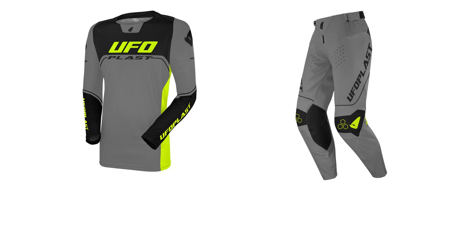 COMPLETO UFO ARES GREY/FLUO 2026