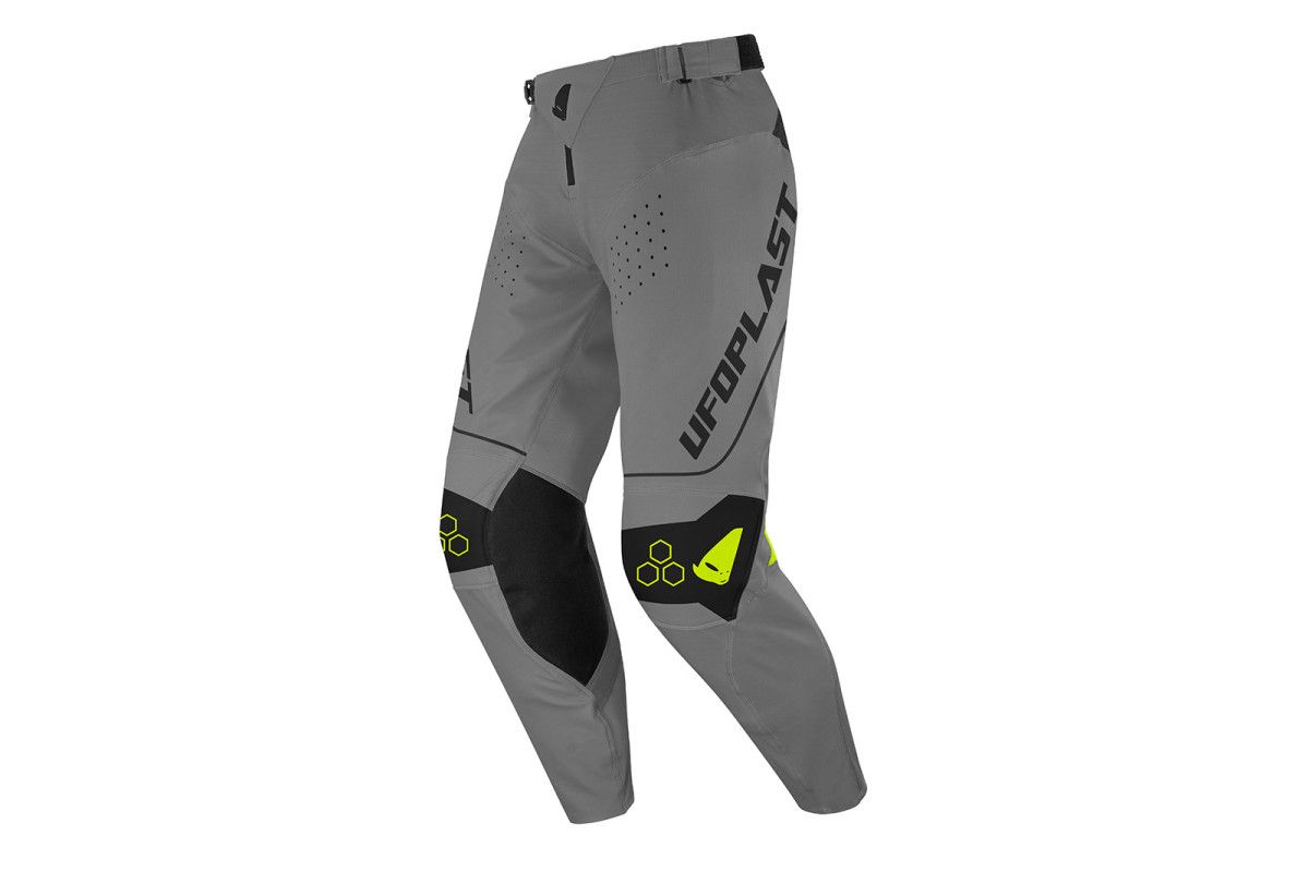 PANTALONI UFO ARES GREY/FLUO 2026