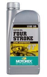 OLIO MOTOREX FOUR STROKE 4T 15W50