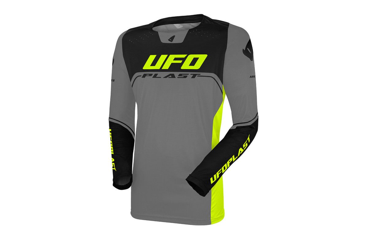 MAGLIA UFO ARES GREY/FLUO 2026