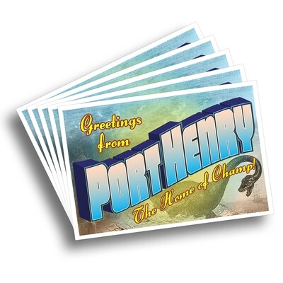 Greetings from Port Henry Postcard