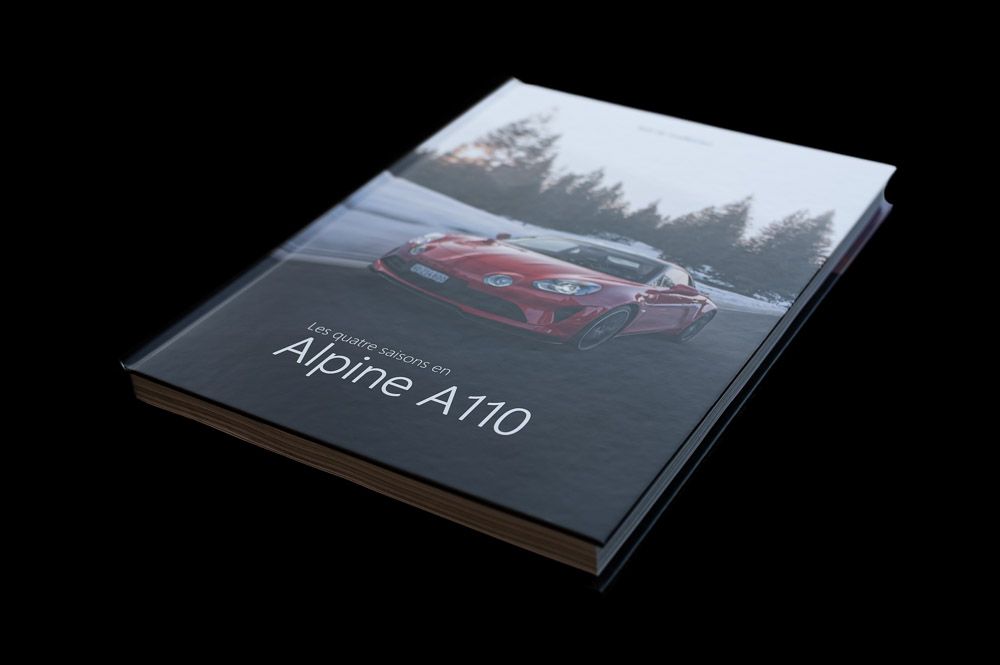 Les quatre saisons en Alpine A110 - Livre de collection