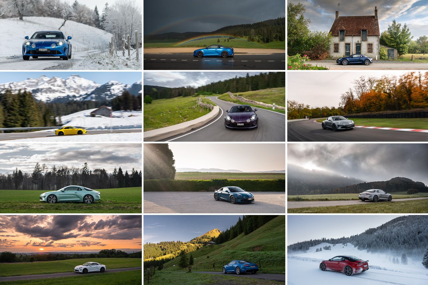 12x Wallpaper Desktop Calendrier 2026