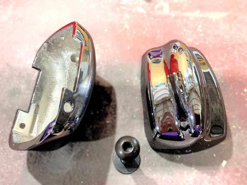 1933-1935 Bumper Arm Clamp Covers