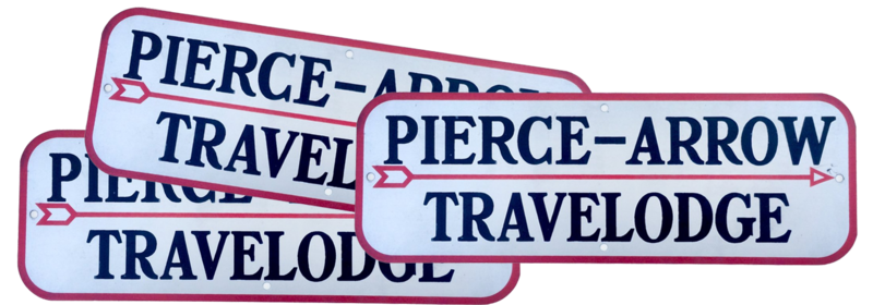 Pierce-Arrow Travelodge Body Badge Set of 3