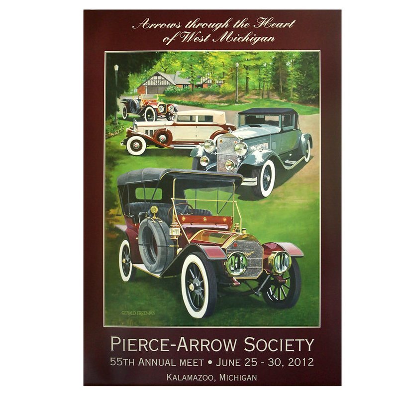 2012 Pierce-Arrow Annual Meet Poster - Kalamazoo, MI