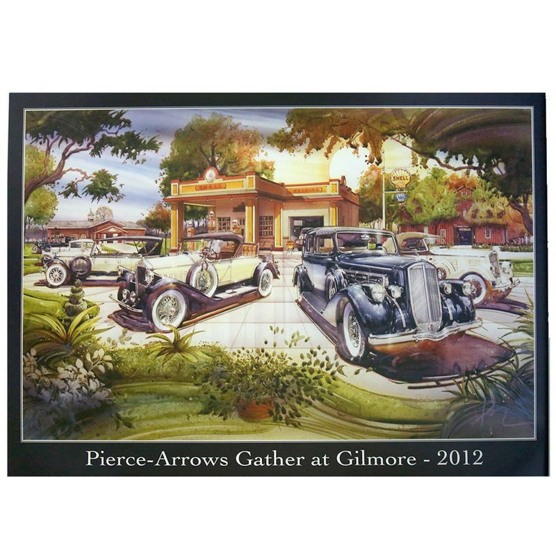 2012 Pierce-Arrow Museum Poster - Hickory Corners, MI