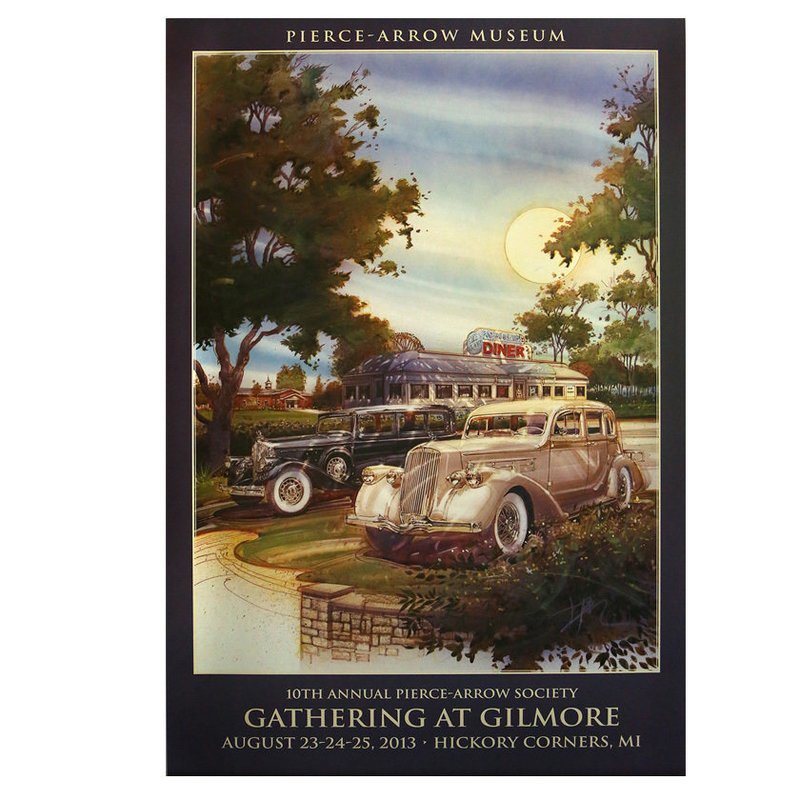2013 Pierce-Arrow Museum Poster - Hickory Corners, MI