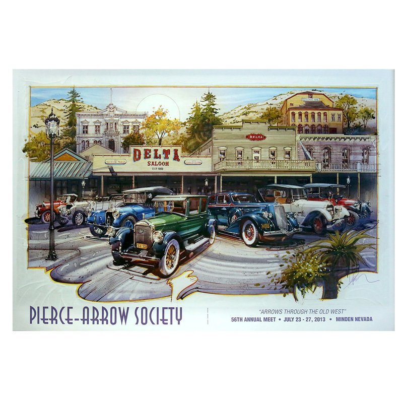 2013 Pierce-Arrow Annual Meet Poster - Minden, NV