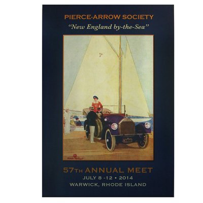 2014 Pierce-Arrow Society Annual Meet Poster - Warwick, RI
