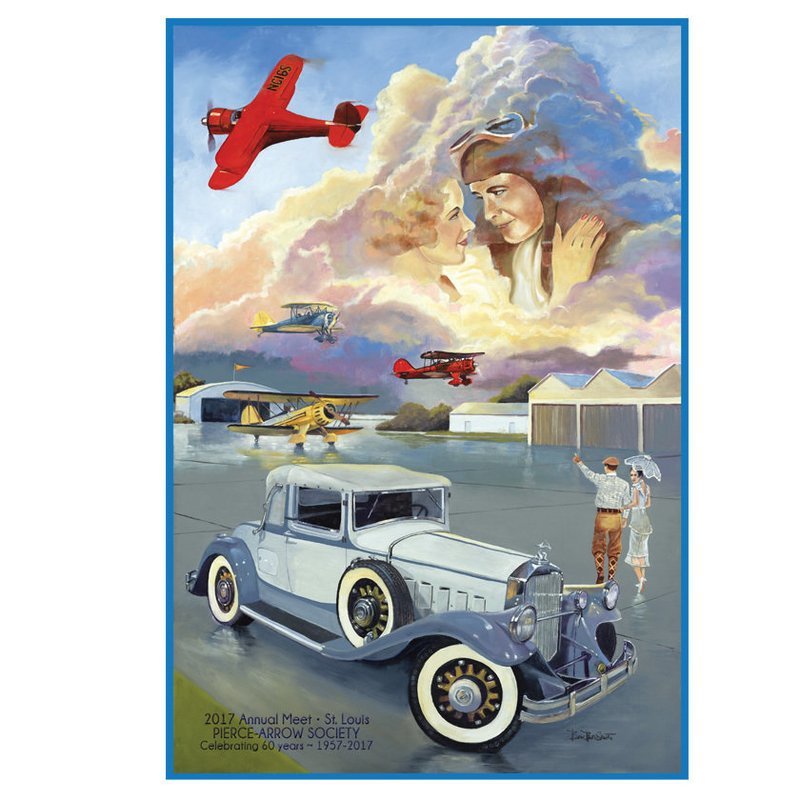 2017 Pierce-Arrow Society Annual Meet Poster - St. Louis
