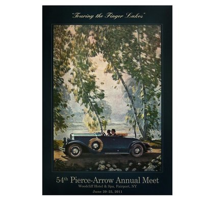 2011 Pierce-Arrow Museum Poster - Fairport, NY
