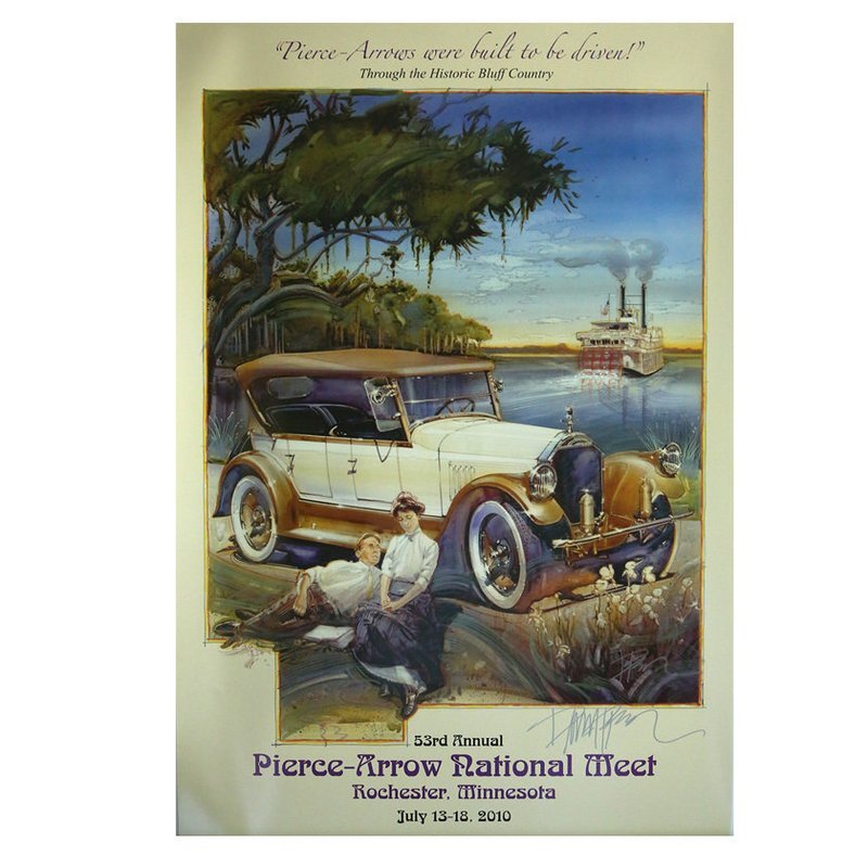 2010 Pierce-Arrow Museum Poster - Rochester, MN