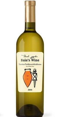 Baia’s Tsitska, Tsolikouri, Krakhuna Blend Georgian Qvevri Skin Contact