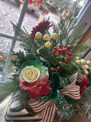 Seasonal  Winter Centerpieces