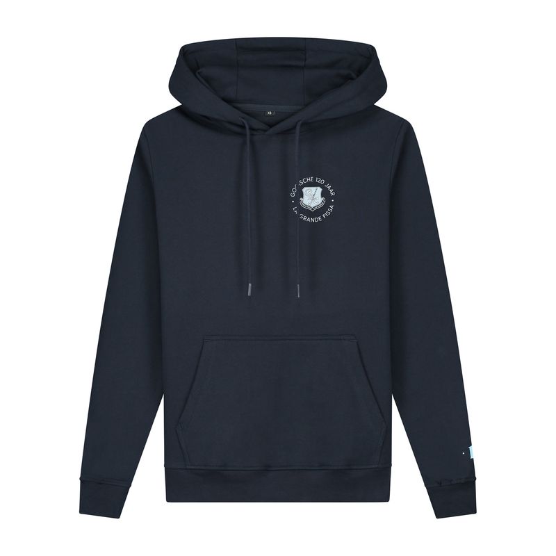 Basic Hoody met Gooische Lustrum logo -  Unisex