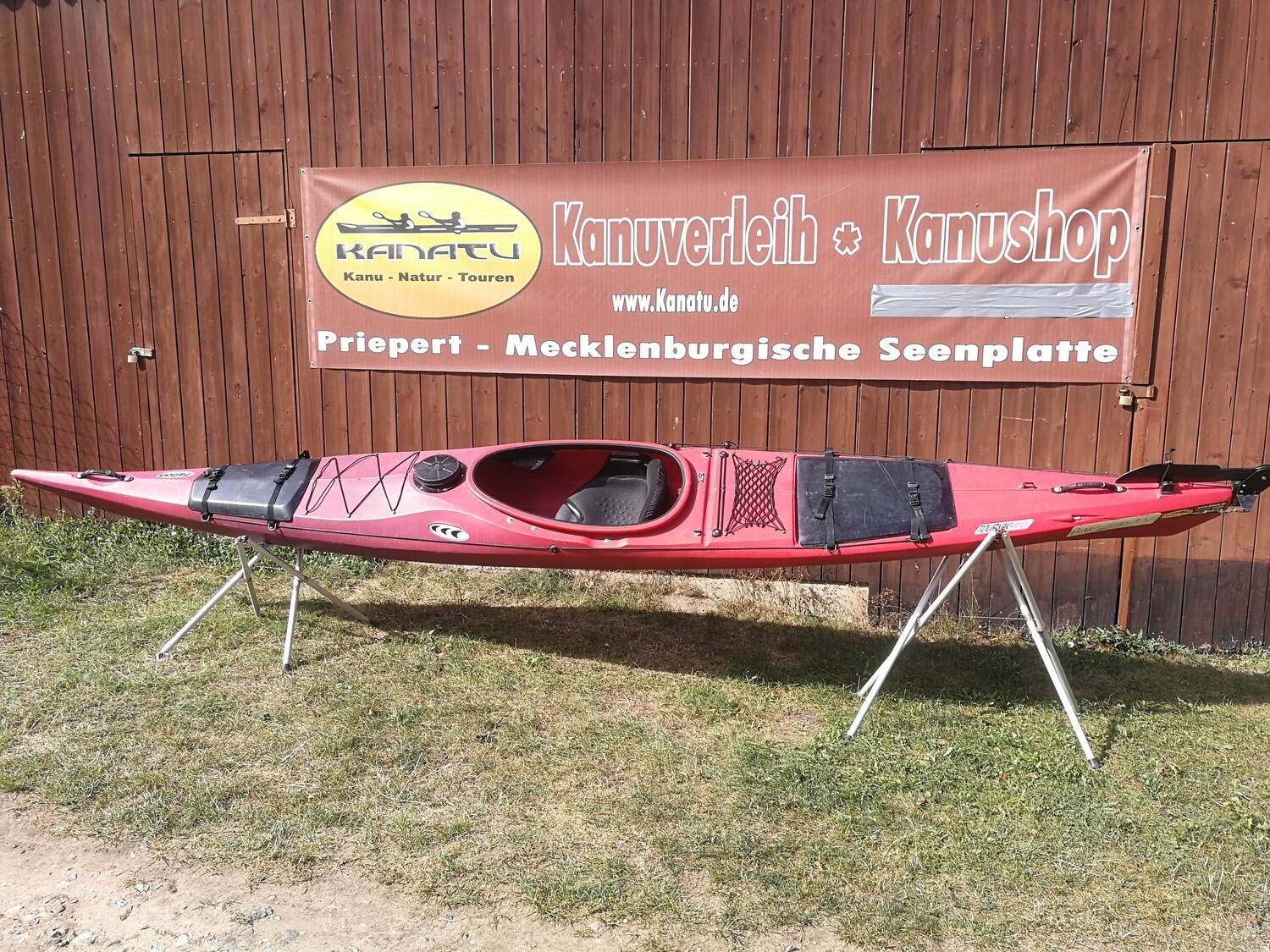 Prijon Touryak 470 LV rot gebraucht Kajak Set 2025