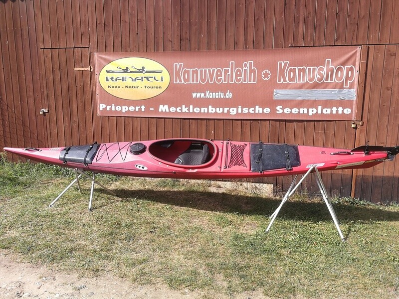 Prijon Touryak 470 LV rot gebraucht Kajak Set 2025