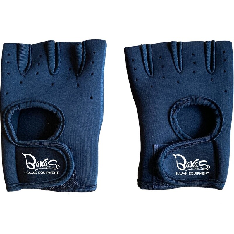 Bakas fingerlose Neoprenhandschuhe Schwarz