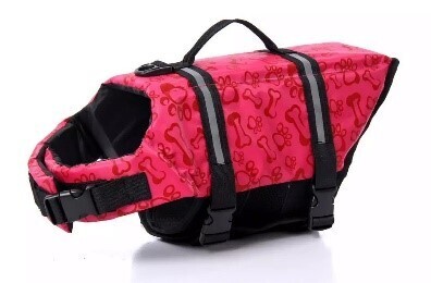 BaKaS Hundeschwimmweste XXS - L pink Rettungsweste Hund Weste