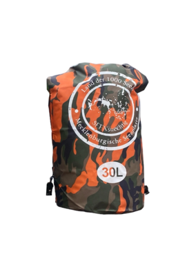 Dry Bag Seesack Orange 2 -30 Liter Camouflage