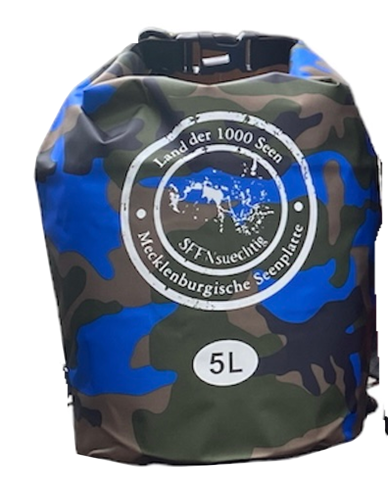Dry Bag Seesack Blau 2 -30 Liter Camouflage