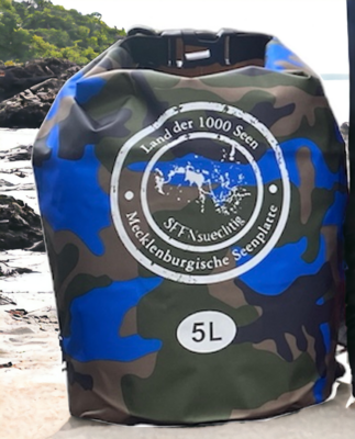 Dry Bag Seesack Blau 2 -30 Liter Camouflage