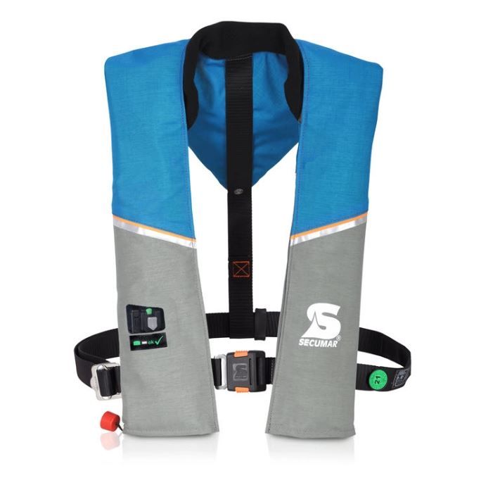 Secumar ULTRA 170 ocean Aufblasbare Rettungsweste Secumar Ultra 170 ocean von vorne