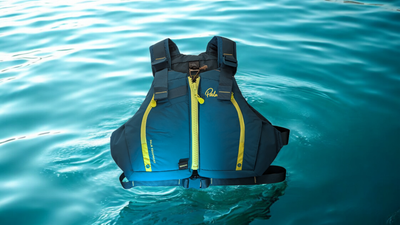 Palm Peyto Weste Teal Schwimmweste Rettungsweste optional mit Trinkblase