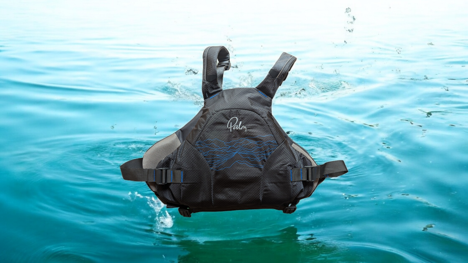 Palm Riff Weste grau Kinder Rettungsweste