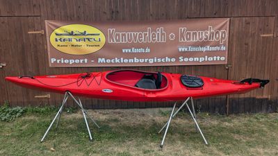 Prijon CustomLine CL 430 rot gebraucht Kajak mit Steueranlage 2024