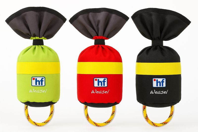 Wurfsack hf Weasel 18 Meter Rettungsleine Kajak Boot SUP Wurfseil Wasserrettung