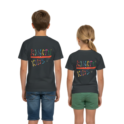 T-Shirt Anthrazit   „Kanatu Kids“ T-Shirt Anthrazit   „Kanatu Kids“