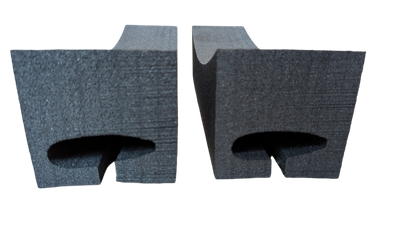 Kajak Sport Dachträgerpolster Paar Airfoil Wingbar Dachträger Schaumblock Schaumstoff