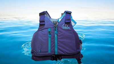 Palm Meander Frauenweste Purple ( Altes Modell ) Schwimmweste Rettungsweste